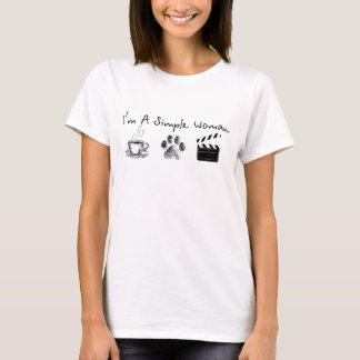I'm A Simple Woman With Tea Dog Movie T-Shirt