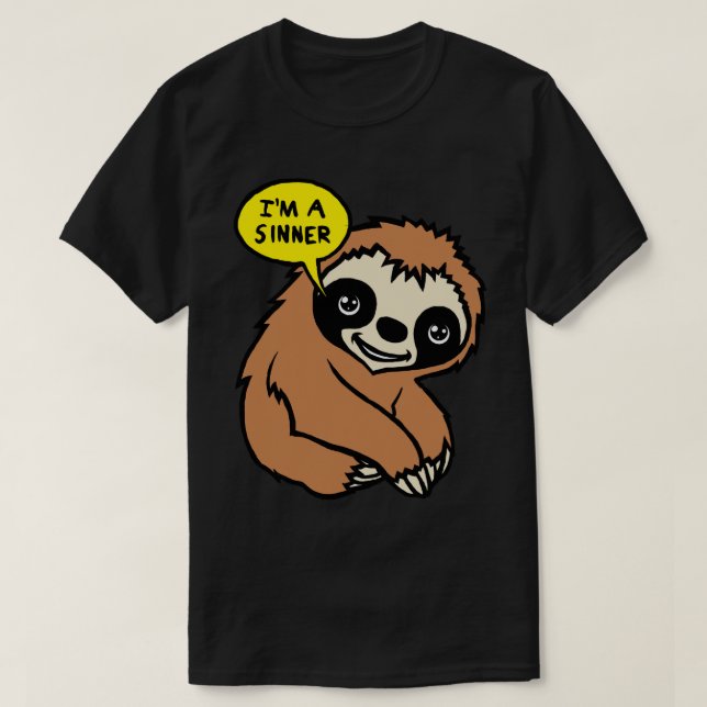 Im a sinner  T-Shirt (Design Front)