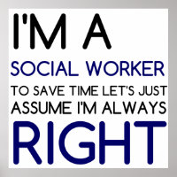 I'M A SOCIAL WORKER