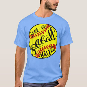 I'm A Softball Nana Proud Grandmother  T-Shirt