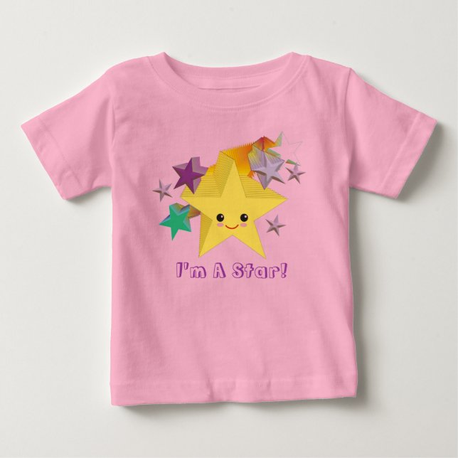 I'm A Star! Baby T-Shirt (Front)