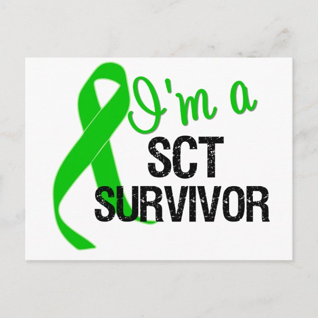 Im a Stem Cell Transplant Survivor (SCT) Postcard (Front)