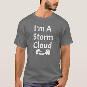 I'm A Storm Cloud Lazy Halloween Costume T-Shirt