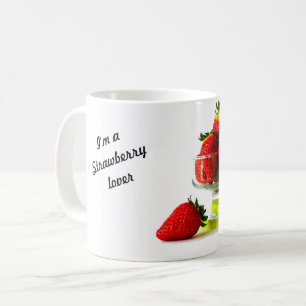 I'm a strawberry lover-mug coffee mug
