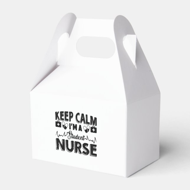 I'm A Student Nurse Favour Box (Front Side)