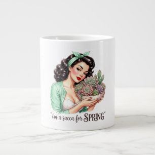 I'm A Succa For Spring Gardening Pun Coffee Mug