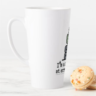 I'm a Succulent at Error Handling Sticker - Latte Mug