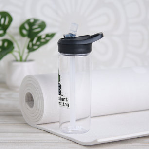 I'm a Succulent at Error Handling Sticker - Water Bottle