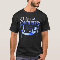 I'm A Survivor Apraxia Awareness Butterfly Ribbon