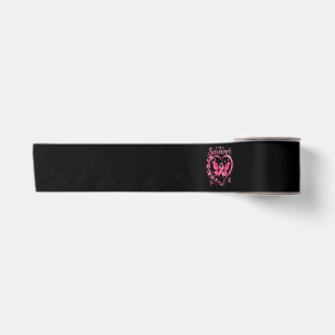 I'm A Survivor Breast Cancer Awareness Satin Ribbon