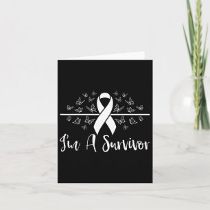 I'm A Survivor Breast Cancer Awareness Women Card
