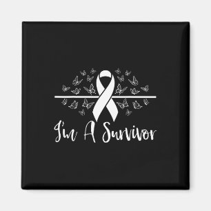 I'm A Survivor Breast Cancer Awareness Women Magnet