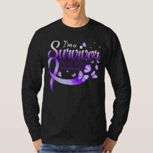 I'm A Survivor Domestic Violence Awareness Butterf T-Shirt