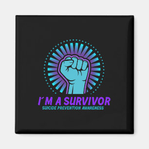 I'm A Survivor Suicide Prevention Awareness  Magnet