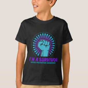 I'm A Survivor Suicide Prevention Awareness T-Shirt