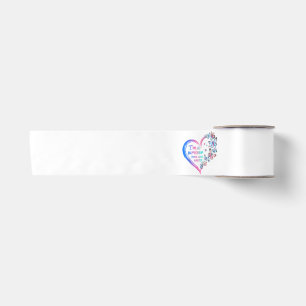 I'm A Survivor Thyroid Cancer Awareness Satin Ribbon