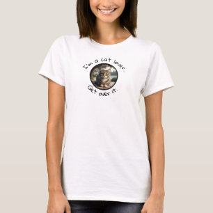 I'm a Tabby Cat Lover with Custom Text T-Shirt