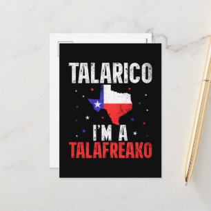 I'm A Talafreako James Talarico 2026 Texas Holiday Postcard