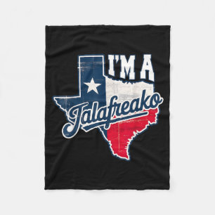 Im A Talao Texas Pride Saying Southern Humour Life Fleece Blanket