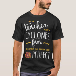 i'm a teacher and a cyclones fan perfect teacher m T-Shirt