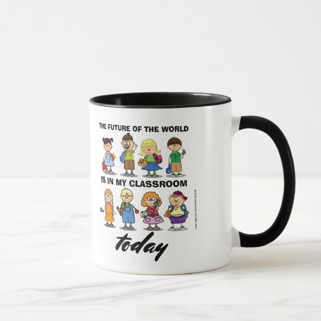I'm a Teacher.  School kids & Quote Gift  Mug (Right)
