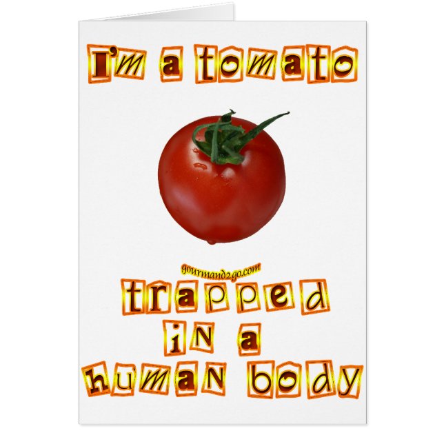 I'm a Tomato . . . (Front)