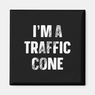 I'm A Traffic Cone Shirt Adult Kids Costume Funny Magnet