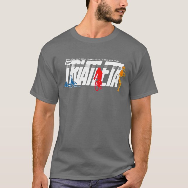 I'm a triathlete T-Shirt (Front)