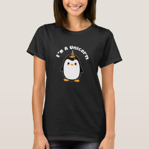 I'm A Unicorn Ice Cream Cone Penguin T-Shirt