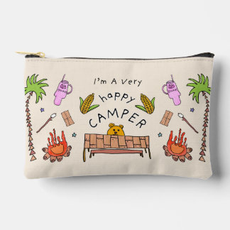 "I'm a Very Happy Camper" Accessory Pouch