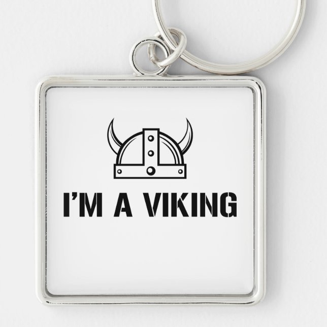 I'm a Viking Key Ring (Front)