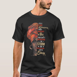 I'm A Virgo Queen Was Born In September Happy Birt T-Shirt