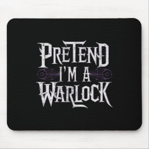 I'm A Warlock Mouse Mat