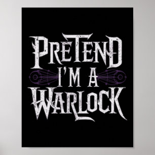 I'm A Warlock  Poster