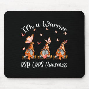 I'm A Warrior Rsd Crps Awareness Gnomes Mouse Mat