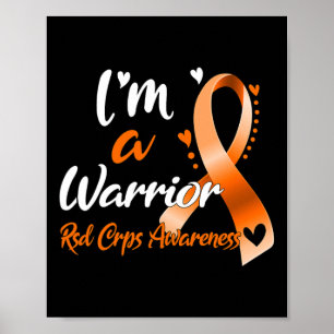 I'm A Warrior Rsd Crps Awareness Poster