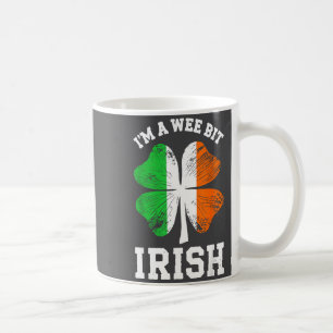 I'm A Wee Bit Irish Shirt Men Women Kids St Patric Coffee Mug