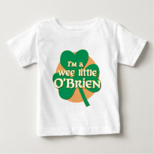 I'm a Wee Little O'Brien Long Sleeve Infant Tshirt