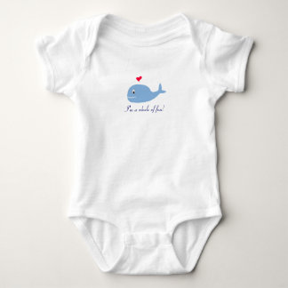 I'm a whale of fun! baby bodysuit