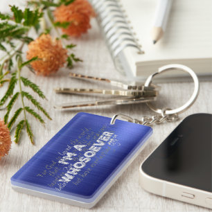 I'm a Whosoever John 3.16 Bible Verse Key Ring