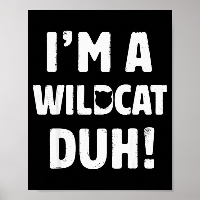 I'm A Wilat Duh Tee Great Halloween And Christmas  Poster (Front)