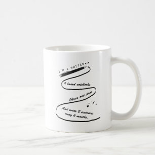 I'm A Writer Writers Gift 11oz Mug Bookish