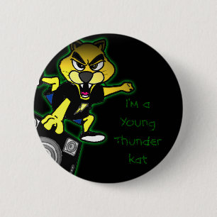 I'm a Young Thunderkat 6 Cm Round Badge