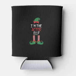 Im Actor Elf - Family Matching Christmas Can Cooler