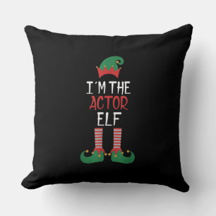 Im Actor Elf - Family Matching Christmas Cushion