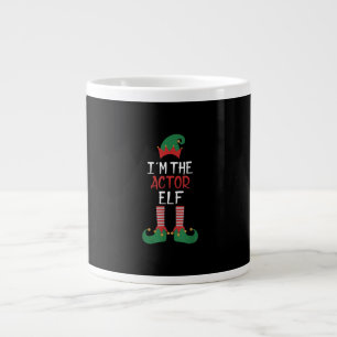 Im Actor Elf - Family Matching Christmas Large Coffee Mug