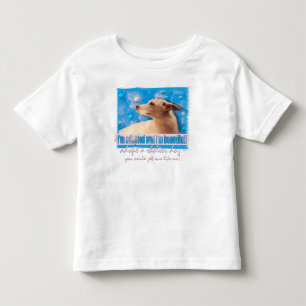 I'm adopted and I'm beautiful! Toddler T-shirt
