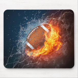 I'M ALL ABOUT FOOTBALL MOUSE MAT