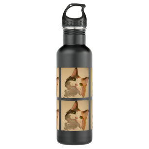 I'm All Ears: Calico Cat Portrait 710 Ml Water Bottle