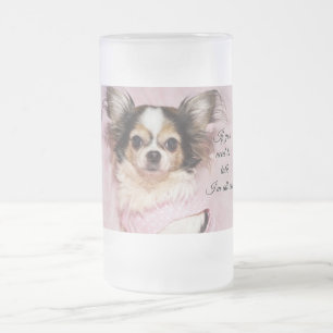I'm All Ears Frosted Glass Beer Mug